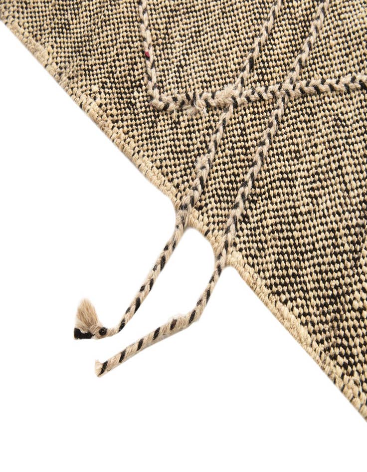 Detail image of 7' x 9' 5  Hand Knotted Moroccan Wool Rug