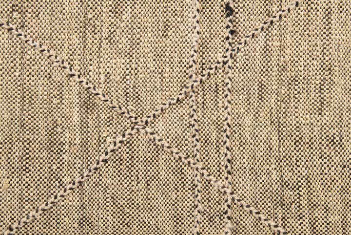 7' x 9' 5 Hand Knotted Moroccan Wool Rug