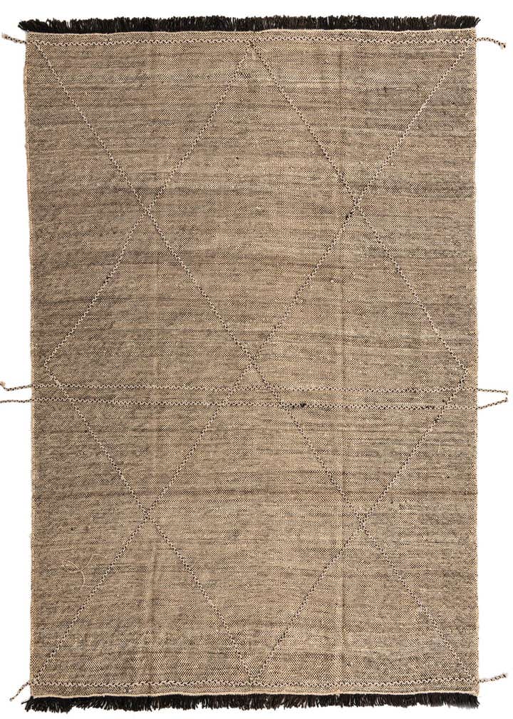 7' x 9' 5 Hand Knotted Moroccan Wool Rug