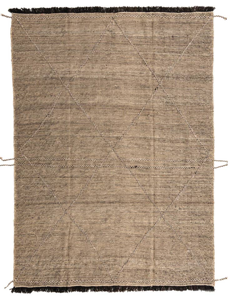 Detail image of 7' x 9' 5 Hand Knotted Moroccan Wool Rug