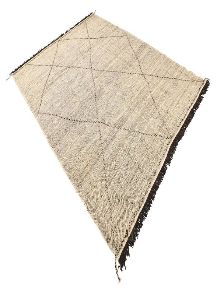 Detail image of 7' 2 x 9' 8  Hand Knotted Moroccan Wool Rug