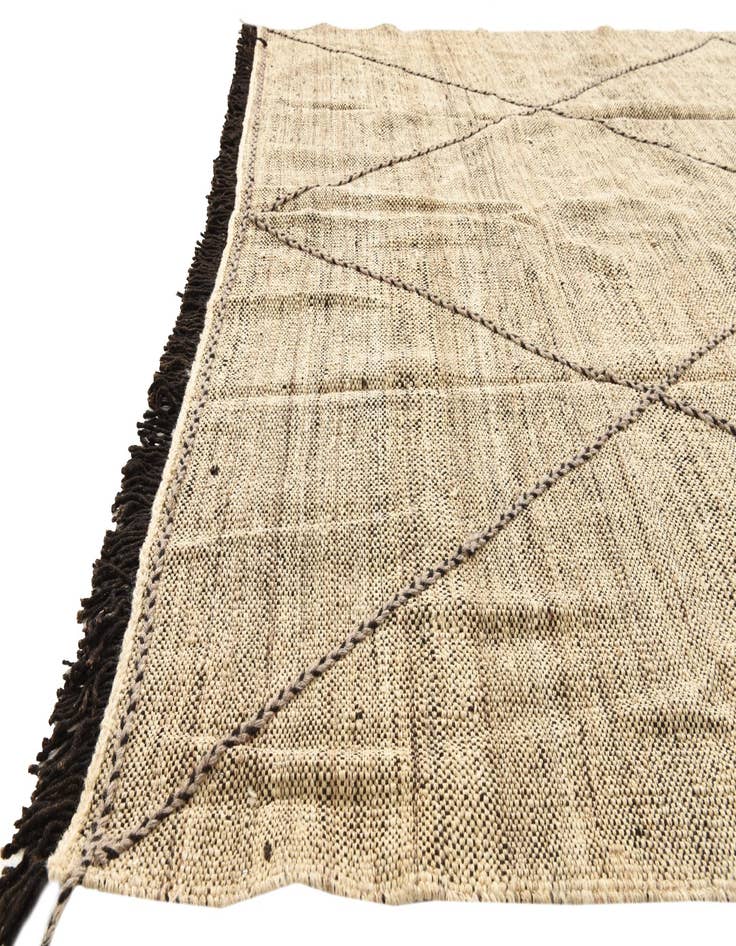 Detail image of 7' 2 x 9' 8  Hand Knotted Moroccan Wool Rug