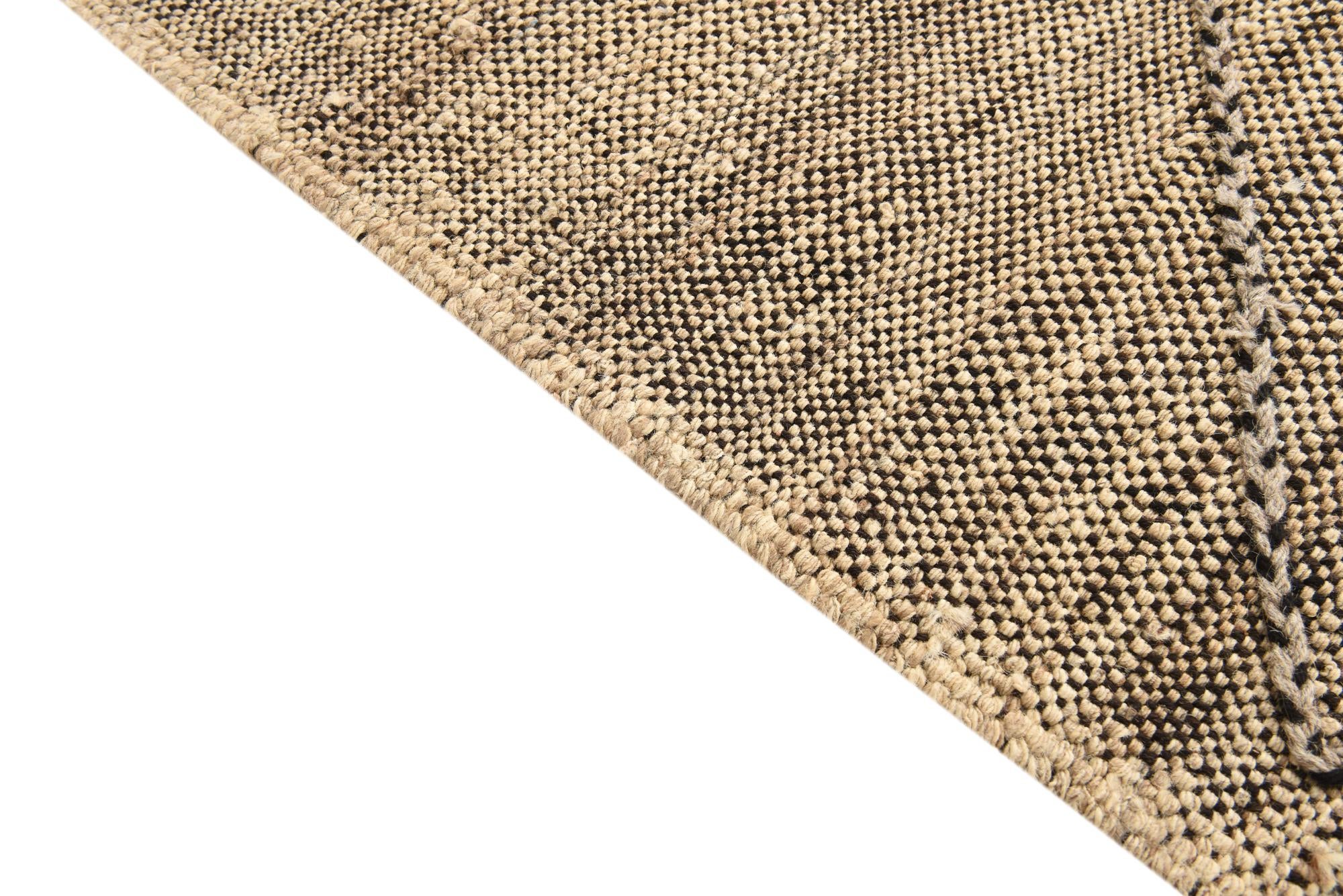 6' 10 x 9' 3 Hand Knotted Moroccan Wool Rug