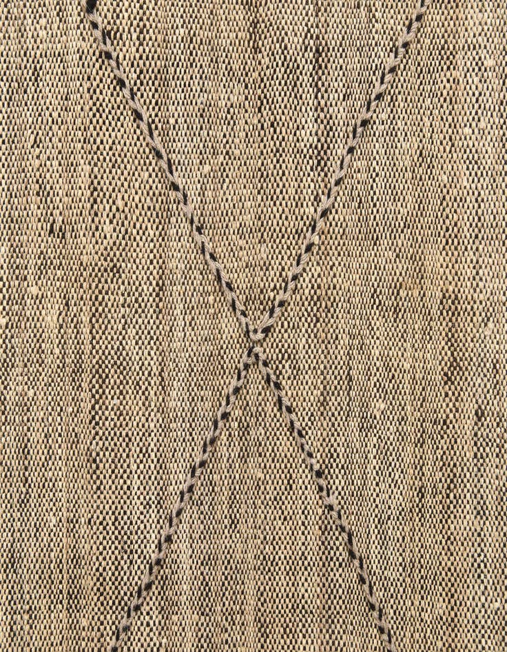 Detail image of 6' 10 x 9' 3  Hand Knotted Moroccan Wool Rug