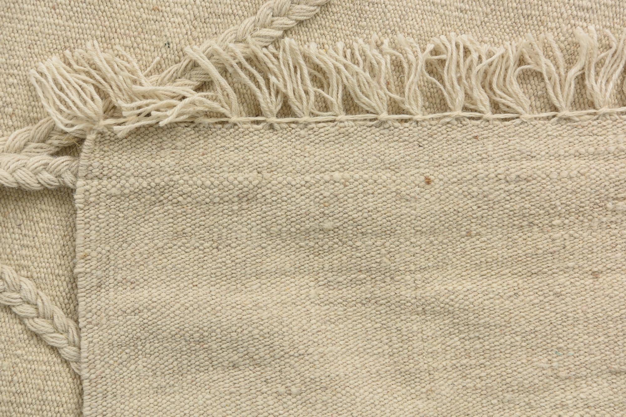 4' 2 x 6' 1 Hand Knotted Moroccan Wool Rug