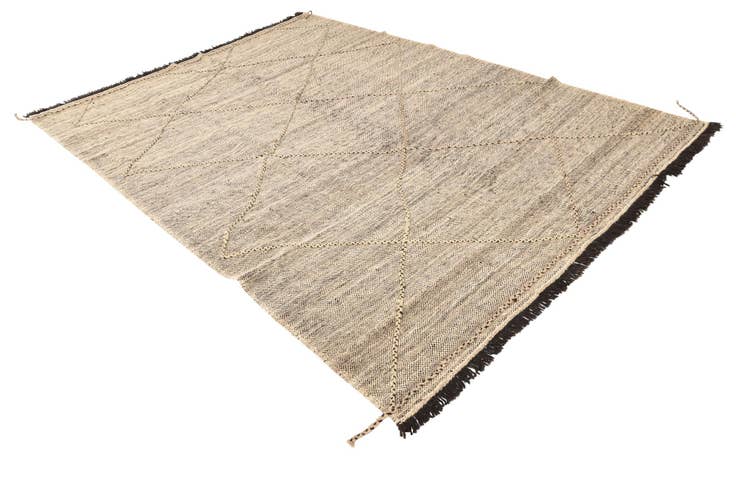 Detail image of 7' x 9' 7 Hand Knotted Moroccan Wool Rug