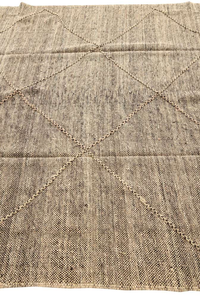 7' x 9' 7 Hand Knotted Moroccan Wool Rug