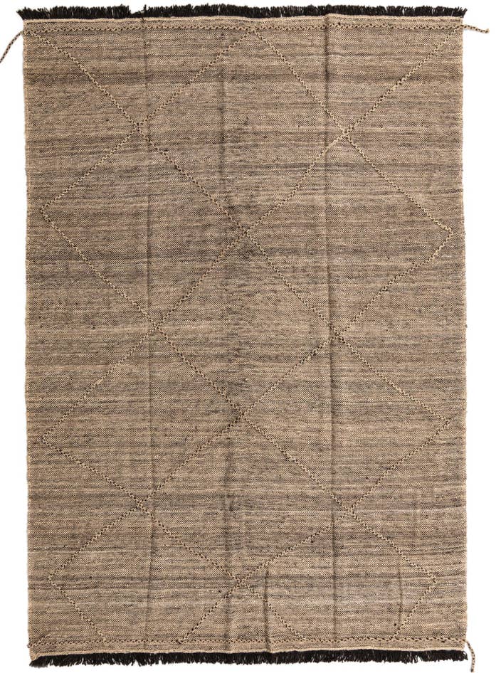 Detail image of 7' x 9' 7 Hand Knotted Moroccan Wool Rug
