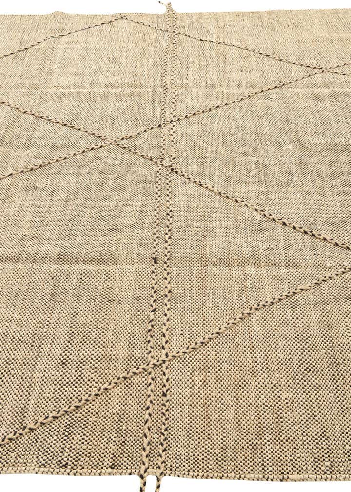 6' 9 x 9' 7 Hand Knotted Moroccan Wool Rug