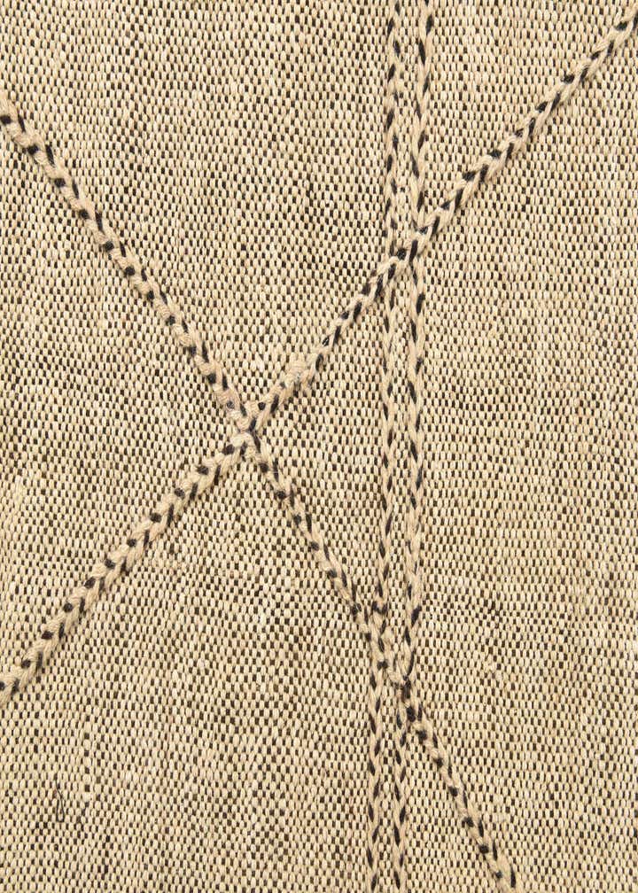 6' 9 x 9' 7 Hand Knotted Moroccan Wool Rug