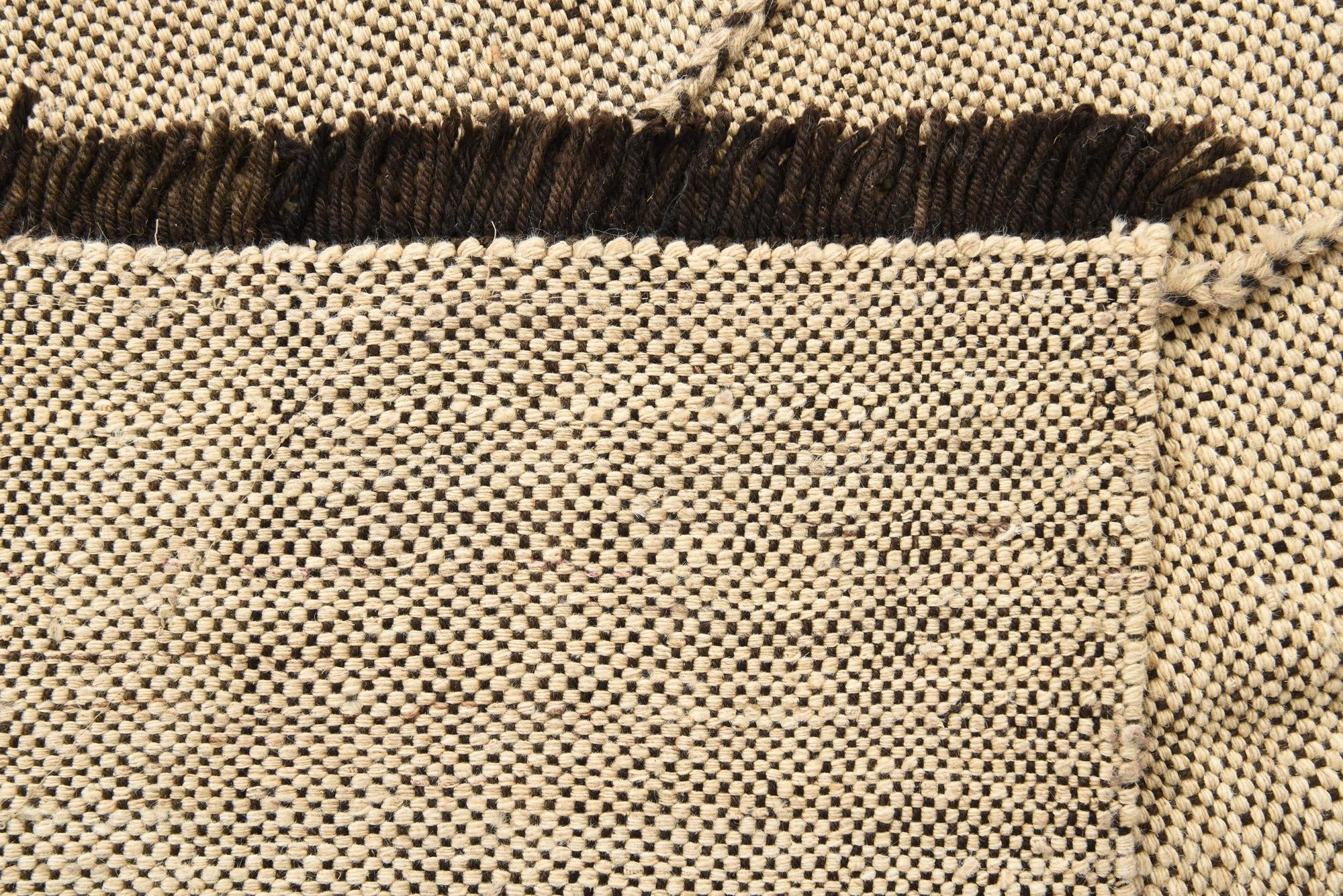 6' 9 x 9' 7 Hand Knotted Moroccan Wool Rug