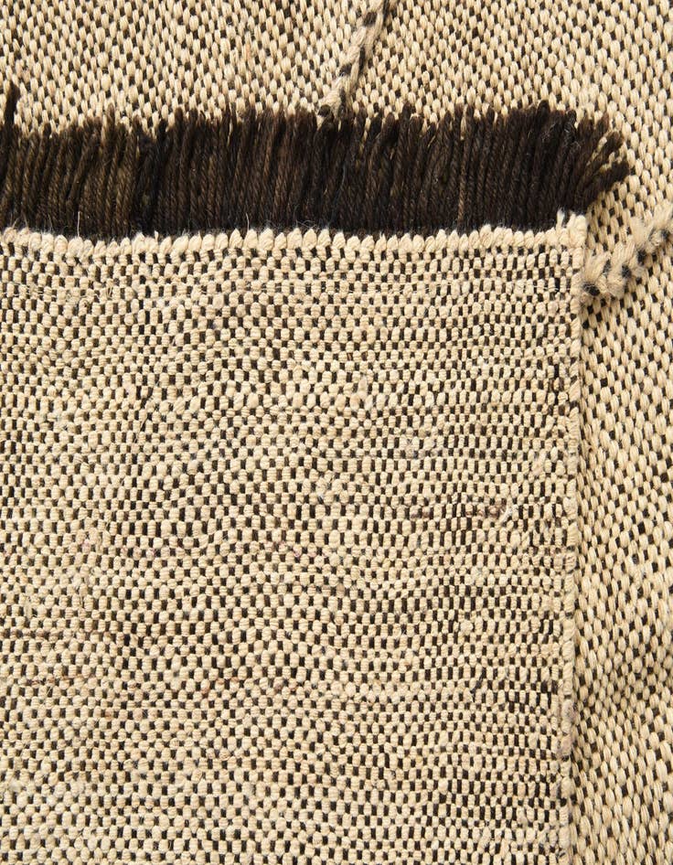 Detail image of 6' 9 x 9' 7  Hand Knotted Moroccan Wool Rug