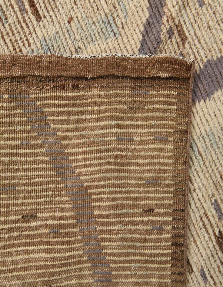 Detail image of 8' 10 x 12' 3  Hand Knotted Moroccan Wool Rug