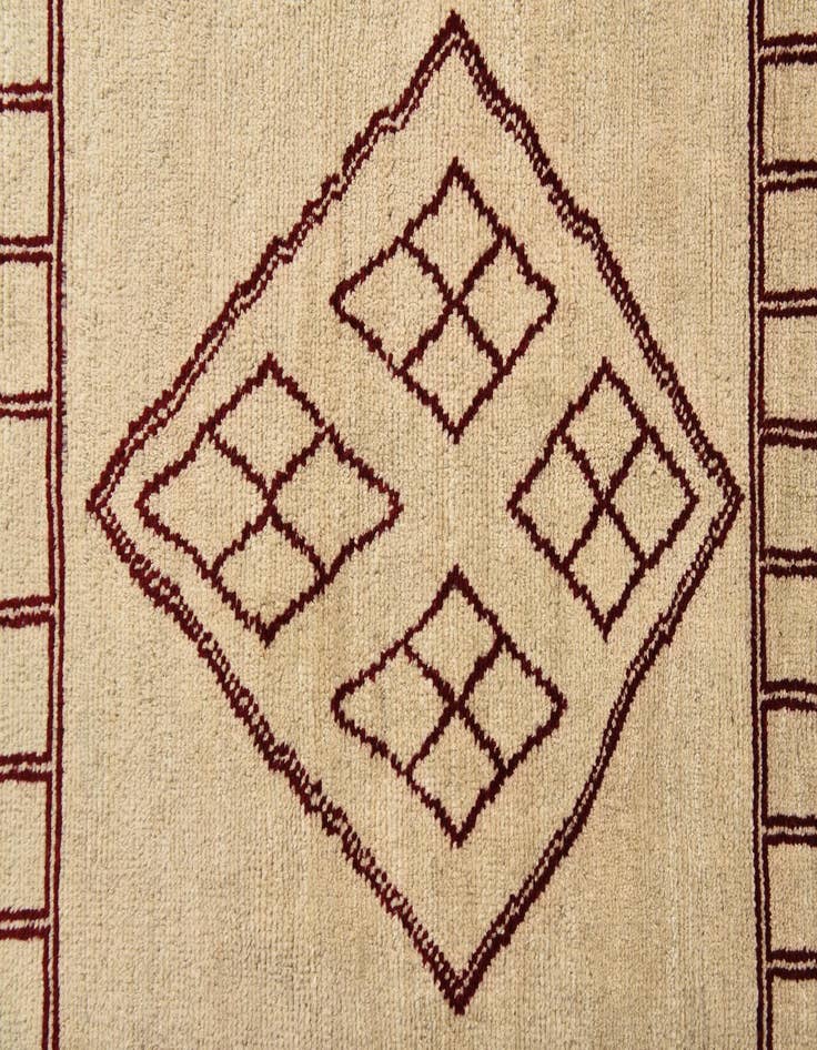 Detail image of 8' x 10' 9  Hand Knotted Moroccan Wool Rug