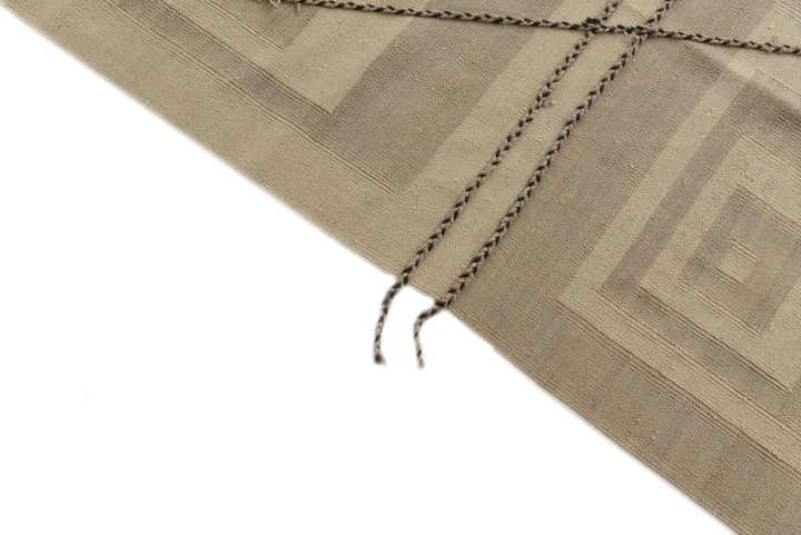 9' 6 x 12' 8 Hand Knotted Moroccan Wool Rug