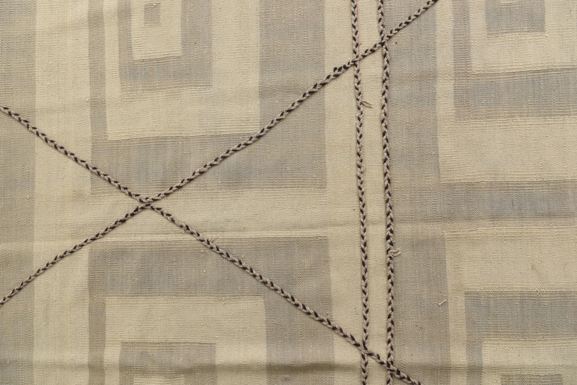 9' 6 x 12' 8 Hand Knotted Moroccan Wool Rug