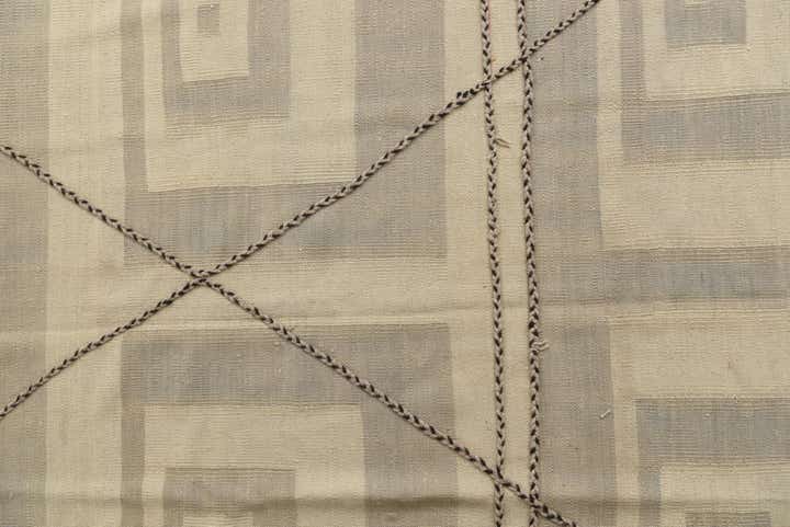 9' 6 x 12' 8 Hand Knotted Moroccan Wool Rug