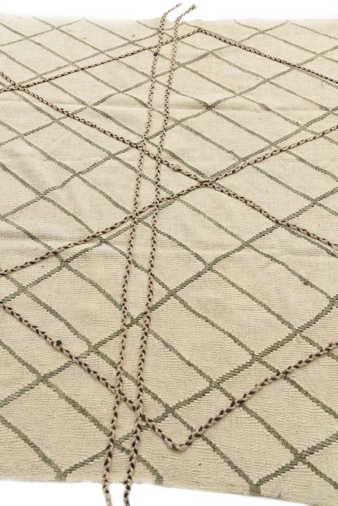5' 10 x 7' 9 Hand Knotted Moroccan Wool Rug