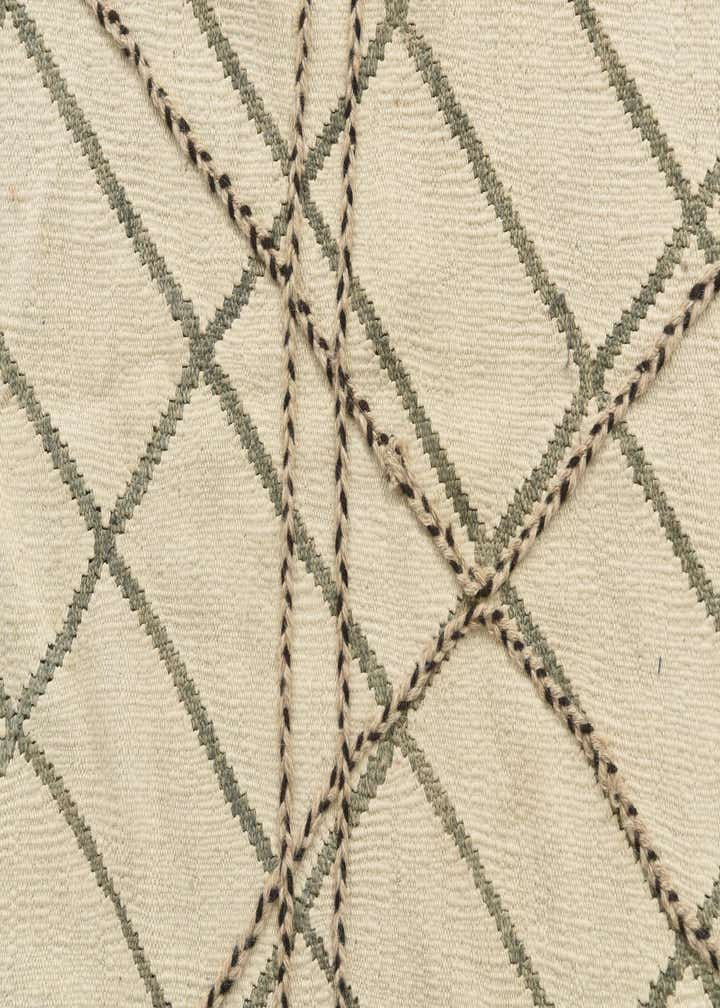 5' 10 x 7' 9 Hand Knotted Moroccan Wool Rug