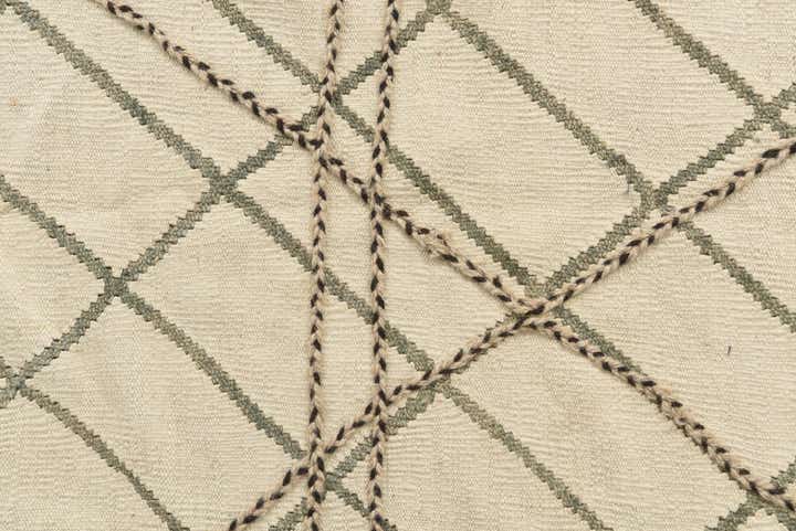 5' 10 x 7' 9 Hand Knotted Moroccan Wool Rug