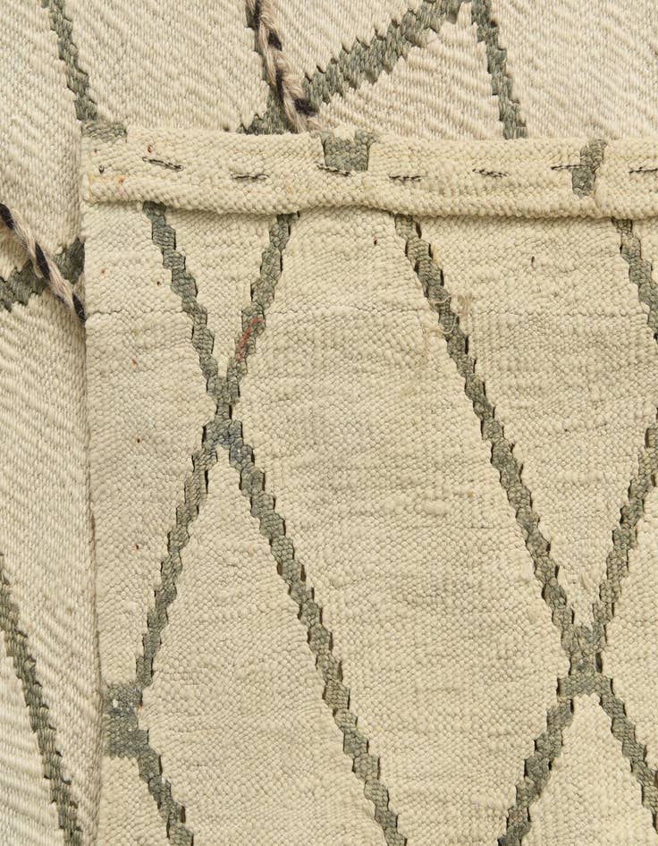 Detail image of 5' 10 x 7' 9  Hand Knotted Moroccan Wool Rug