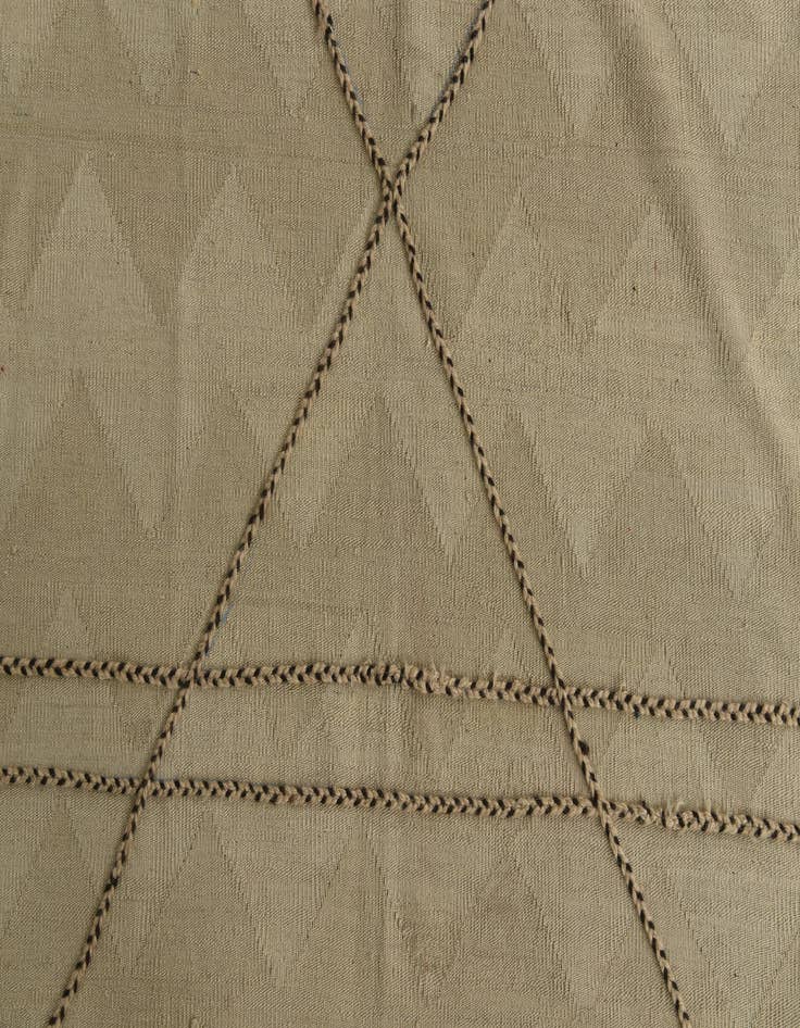 Detail image of 9' 10 x 13' 3  Hand Knotted Moroccan Wool Rug