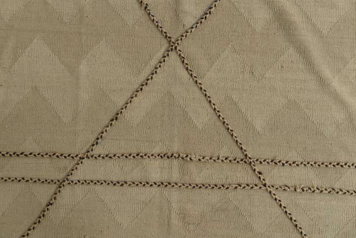 9' 10 x 13' 3 Hand Knotted Moroccan Wool Rug