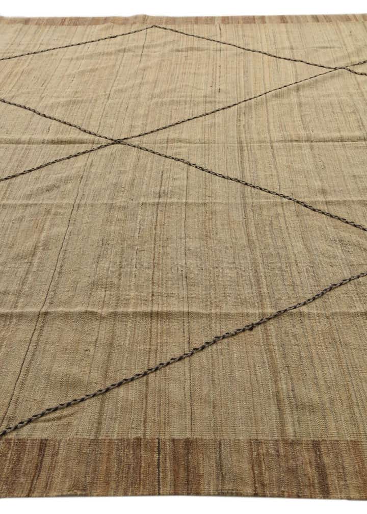 10' 9 x 11' 10 Hand Knotted Moroccan Wool Rug