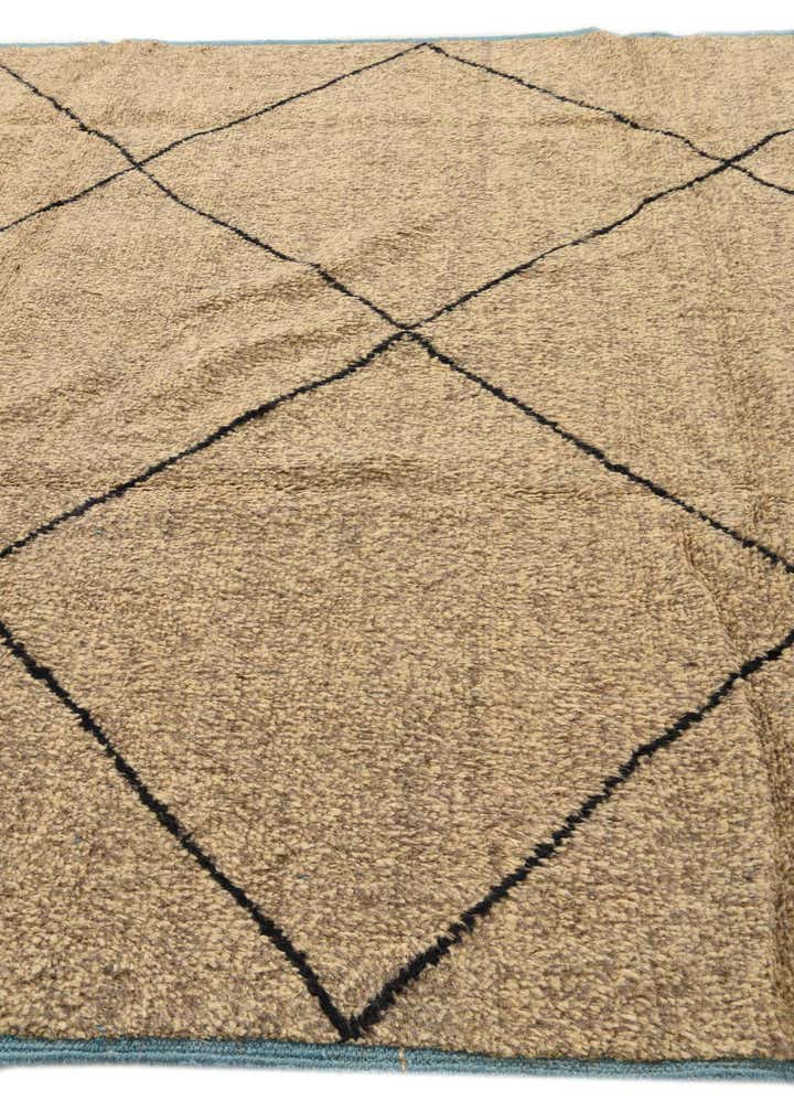 8' x 10' 2 Hand Knotted Moroccan Wool Rug