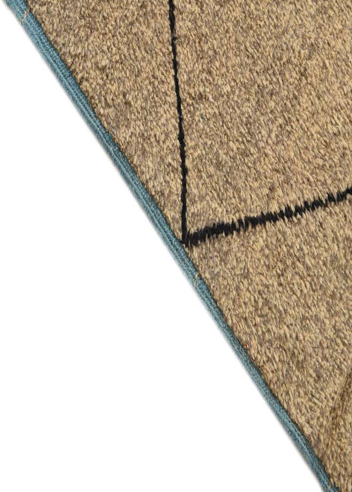 8' x 10' 2 Hand Knotted Moroccan Wool Rug