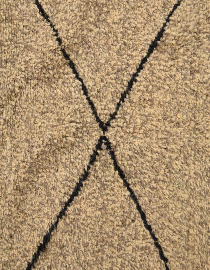 Detail image of 8' x 10' 2  Hand Knotted Moroccan Wool Rug