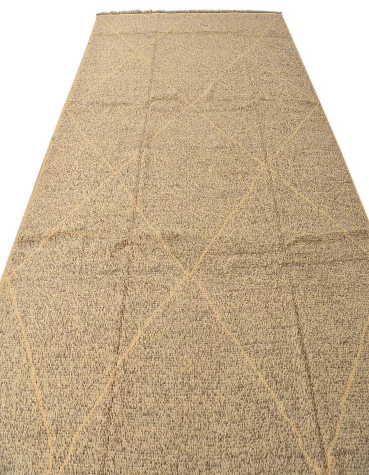 Detail image of 9' 3 x 12' 6  Hand Knotted Moroccan Wool Rug