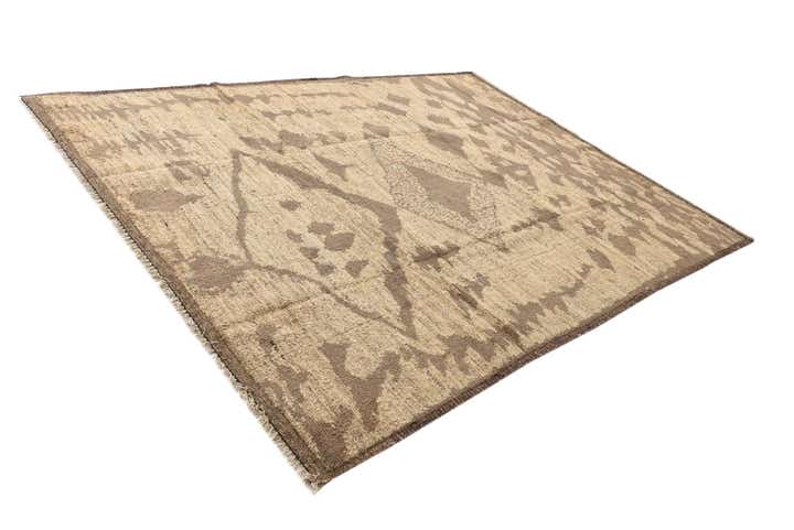 9' 3 x 12' 3 Hand Knotted Moroccan Wool Rug