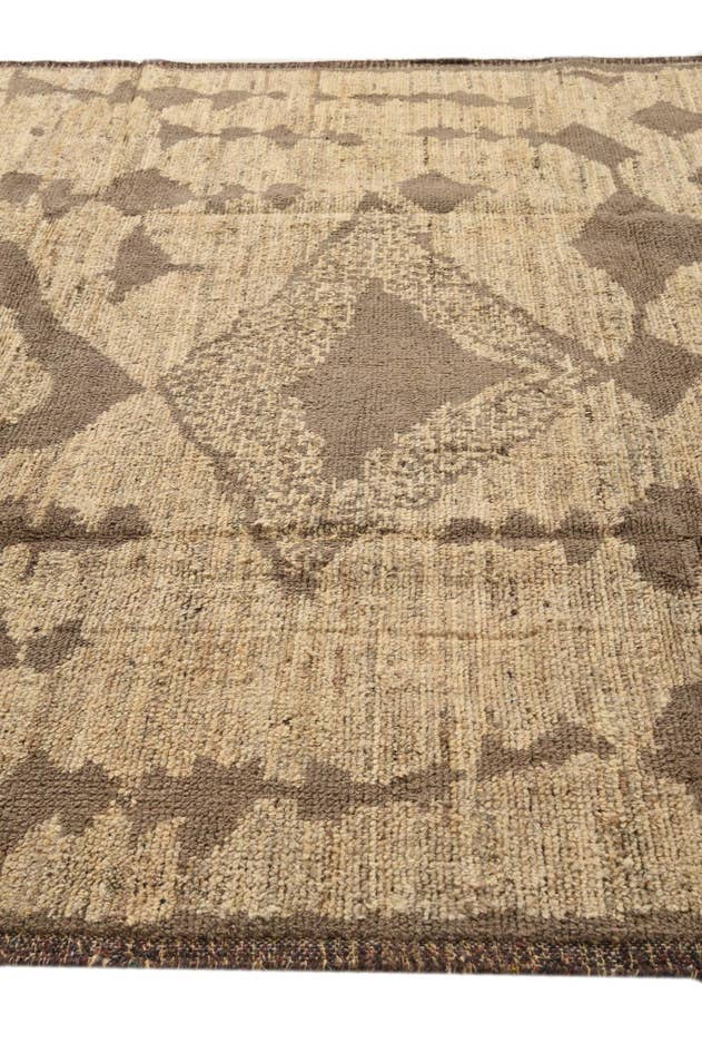 Detail image of 9' 3 x 12' 3 Hand Knotted Moroccan Wool Rug
