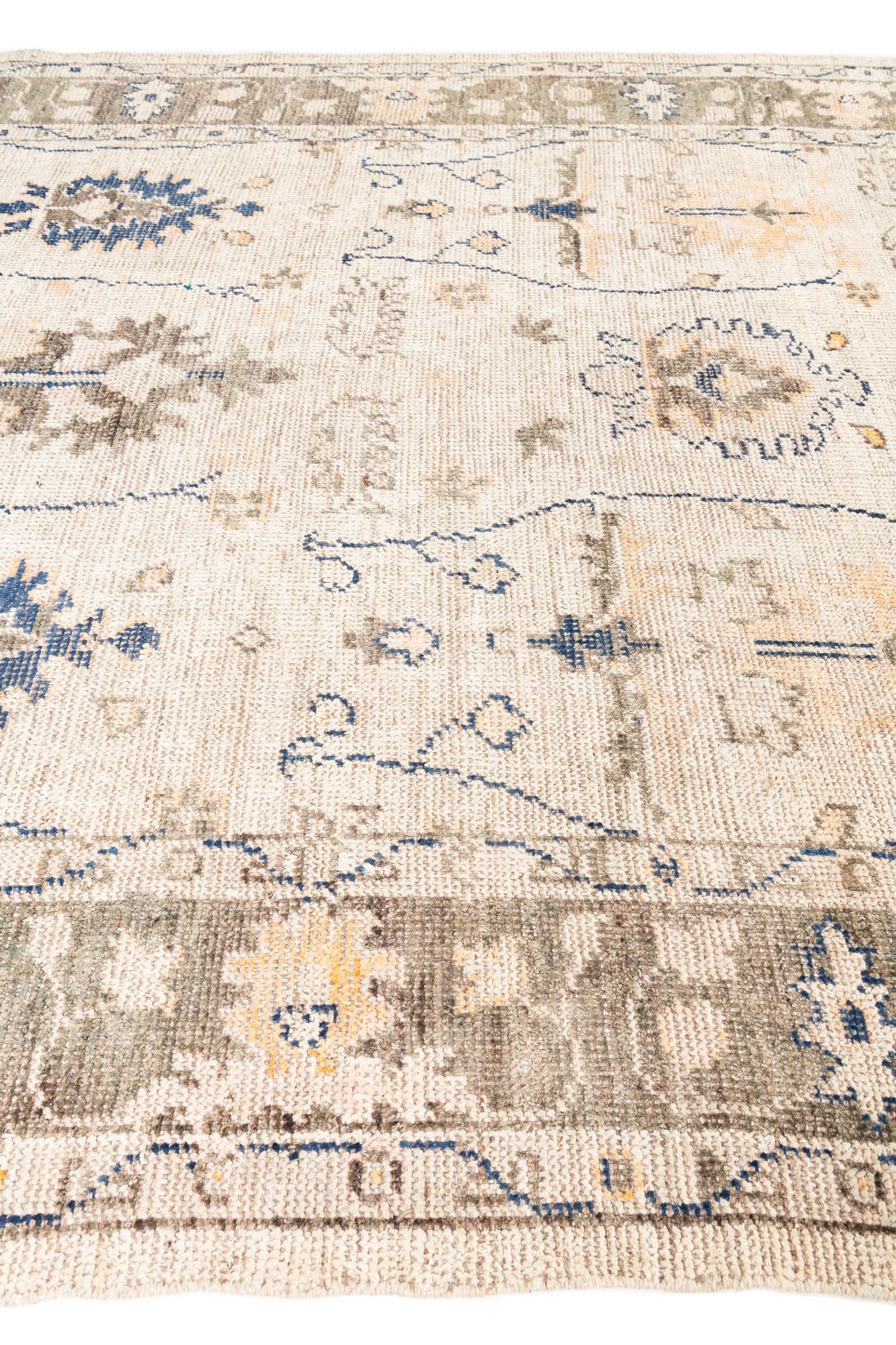 8' 4 x 10' 6 Hand Knotted Moroccan Wool Rug