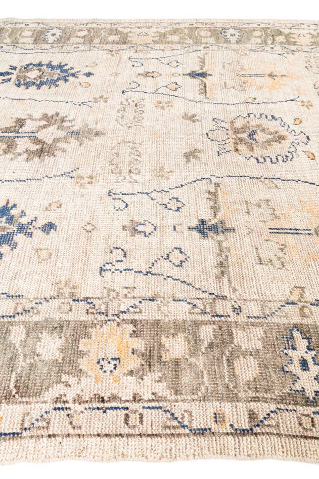 Detail image of 8' 4 x 10' 6 Hand Knotted Moroccan Wool Rug