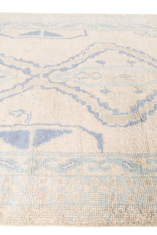 Detail image of 5' 8 x 8' 8 Hand Knotted Moroccan Wool Rug