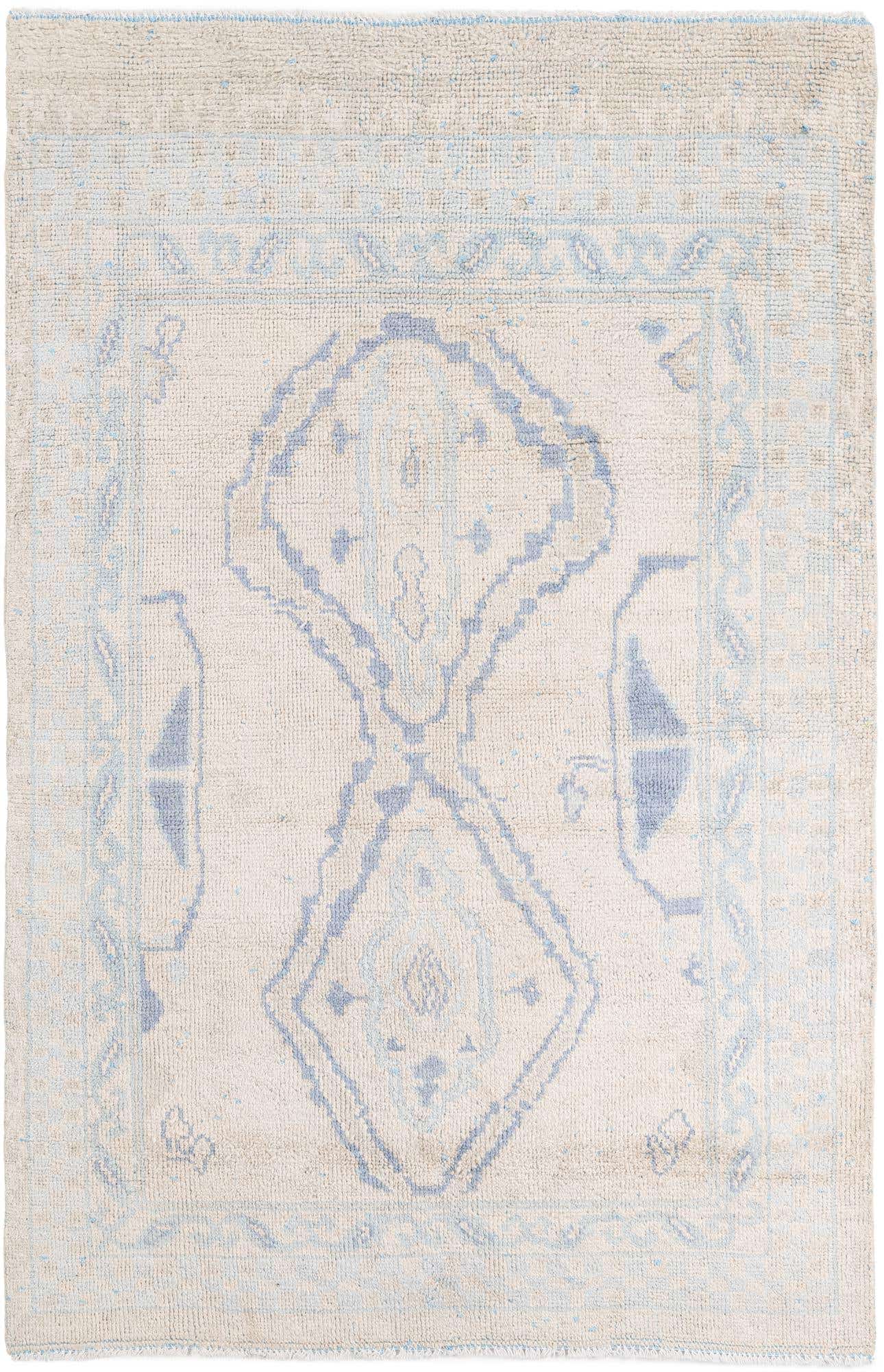5' 8 x 8' 8 Hand Knotted Moroccan Wool Rug