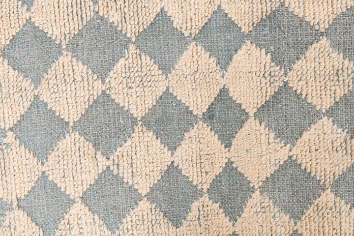 5' 3 x 7' Hand Knotted Moroccan Wool Rug