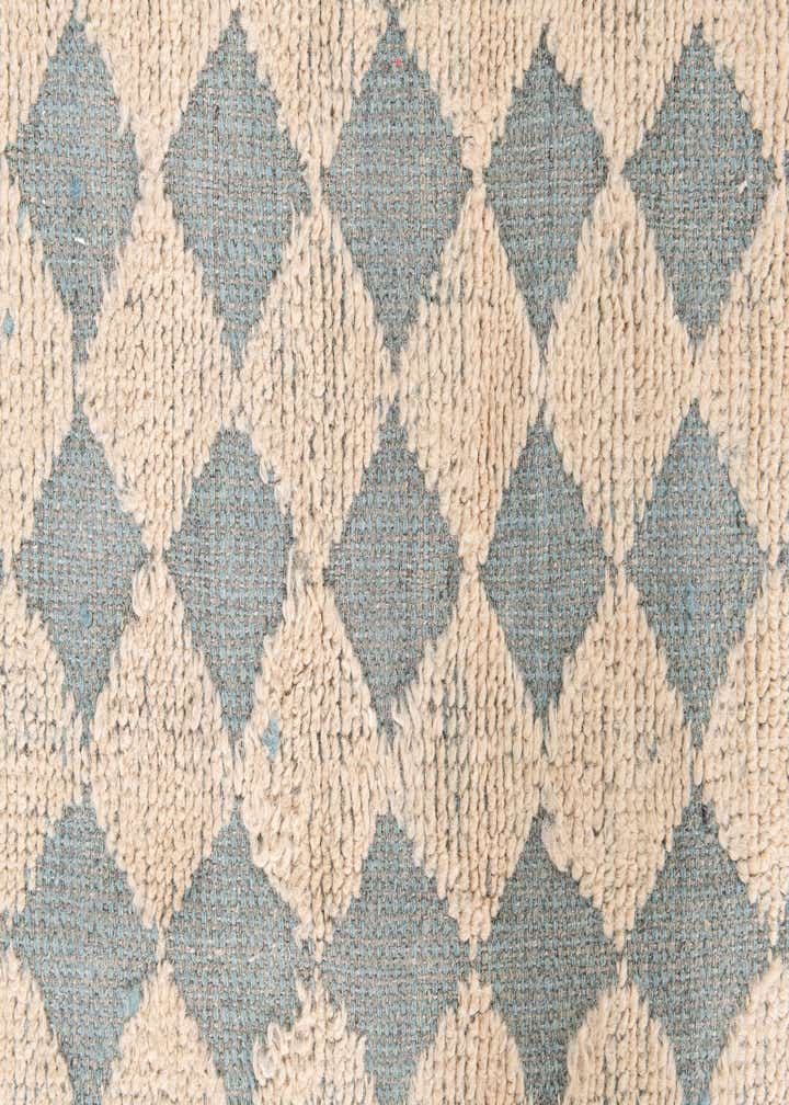 5' 3 x 7' Hand Knotted Moroccan Wool Rug