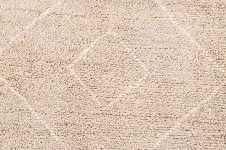 4' 2 x 6' 2 Hand Knotted Moroccan Wool Rug