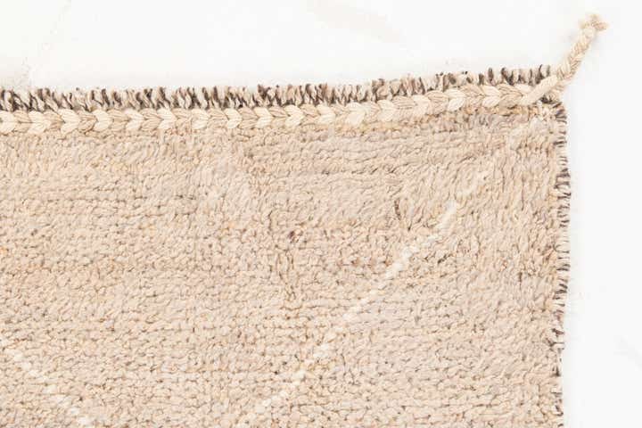 4' 2 x 6' 2 Hand Knotted Moroccan Wool Rug