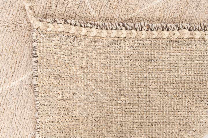 4' 2 x 6' 2 Hand Knotted Moroccan Wool Rug