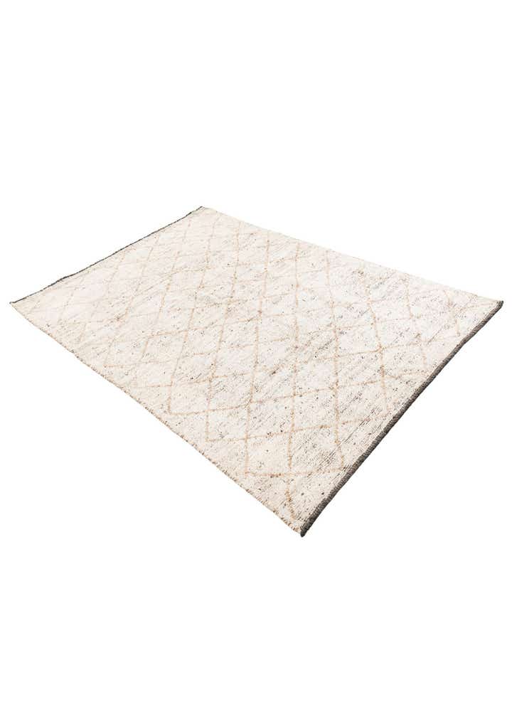 4' 10 x 6' 10 Hand Knotted Moroccan Wool Rug