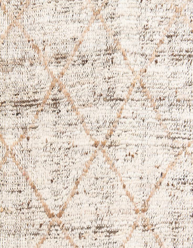 Detail image of 4' 10 x 6' 10  Hand Knotted Moroccan Wool Rug