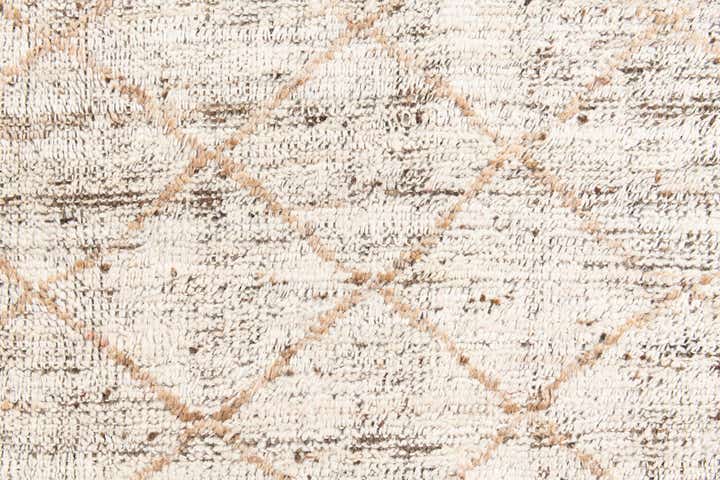 4' 10 x 6' 10 Hand Knotted Moroccan Wool Rug