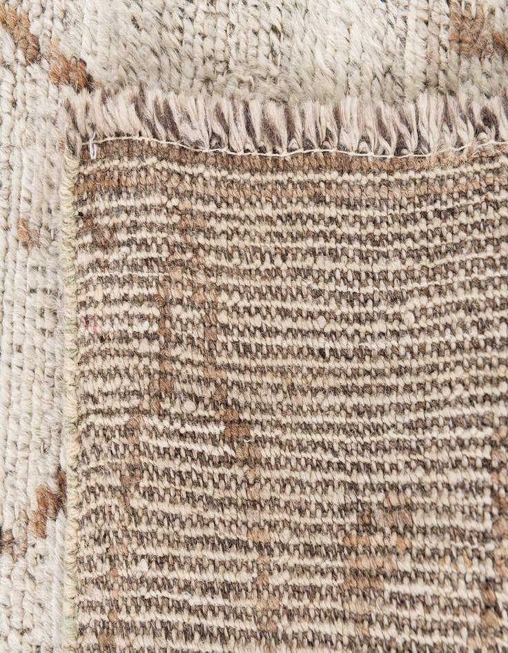 Detail image of 4' 2 x 5' 9  Hand Knotted Moroccan Wool Rug