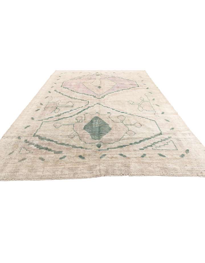 8' 5 x 11' 3 Hand Knotted Moroccan Wool Rug