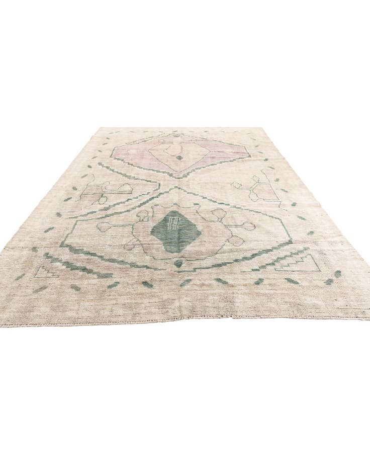 Detail image of 8' 5 x 11' 3 Hand Knotted Moroccan Wool Rug