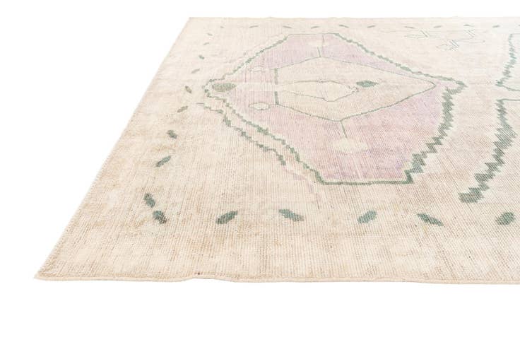 Detail image of 8' 5 x 11' 3 Hand Knotted Moroccan Wool Rug